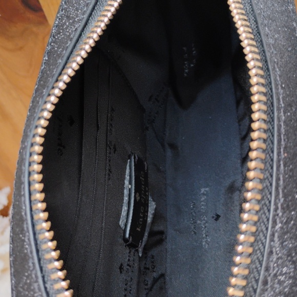 Kate Spade 💥 NWT 💥 Glittery Black Crossbody Bag. Glimmer - NEVER WORN! - Picture 11 of 17